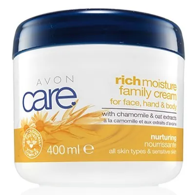 Avon Care, Rich Moisture Family Cream (Uniwersalny krem hipoalergiczny dla całej rodziny)