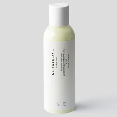 Nutridome Protection & Hydration Sunscreen Body and Face Balm SPF30 (Balsam do opalania do twarzy i ciała SPF 30)