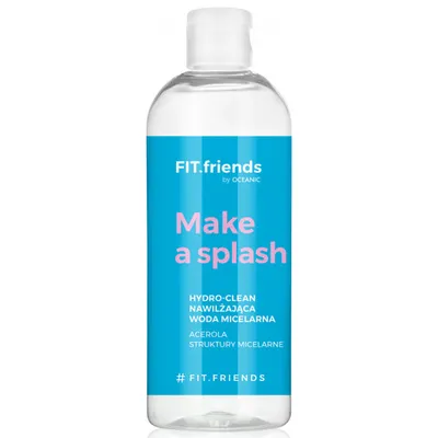 FIT.Friends by Oceanic Make a Splash, Hydro-clean nawilżająca woda micelarna