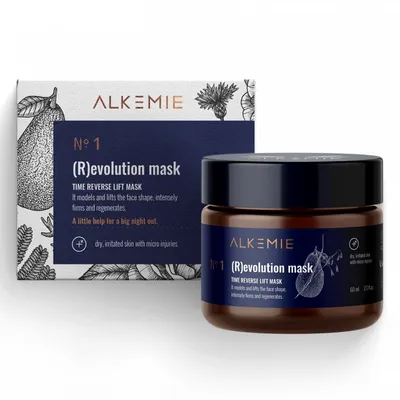 Alkmie Anti Age, No. 1 (R)evolution Mask, Time Reverse Lift Mask (Maska do twarzy liftingująco-odmładzająca)