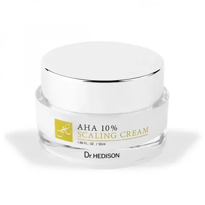 Dr. Hedison AHA 10% Scaling Cream (Złuszczający krem do twarzy z kwasem AHA)