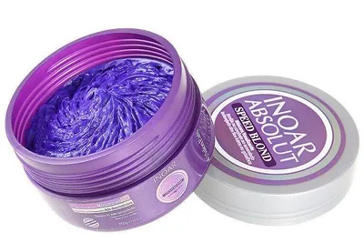 Inoar Absolut Speed Blond Hair Mask (Maska do włosów blond, rozjaśnianych oraz siwych)