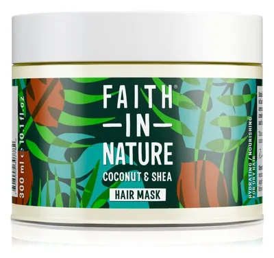 Faith In Nature Coconut & Shea Hair Mask (Maseczka nawilżająca do włosów suchych i zniszczonych)
