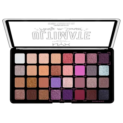 NYX Professional Makeup Ultimate, Party On Sunset Eyeshadow Palette (Paleta cieni do powiek)