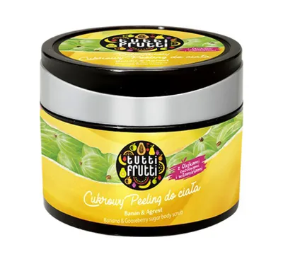 Tutti Frutti Odżywcze masło do ciała `Banan i agrest`