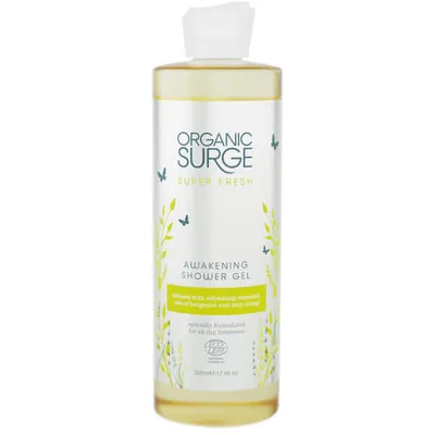 Organic Surge Super Fresh, Awakening Shower Gel (Żel pod prysznic)