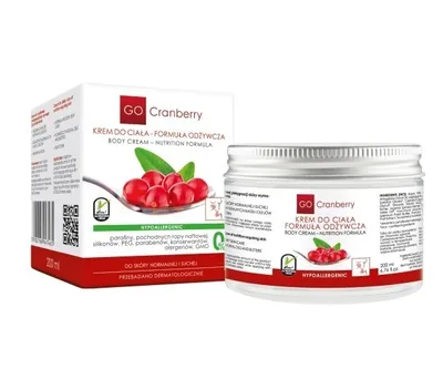 Go Cranberry Krem do ciała `Formuła odżywcza`