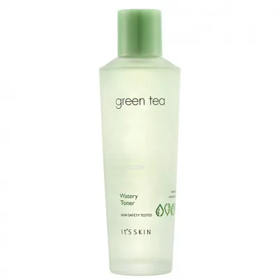 It's Skin Green Tea, Watery Toner (Regulujący tonik do twarzy o silnym działaniu antyoksydacyjnym)