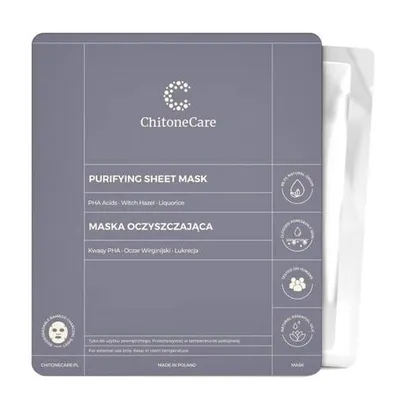 Chitone Care Purifying Sheet Mask (Maska oczyszczająca)