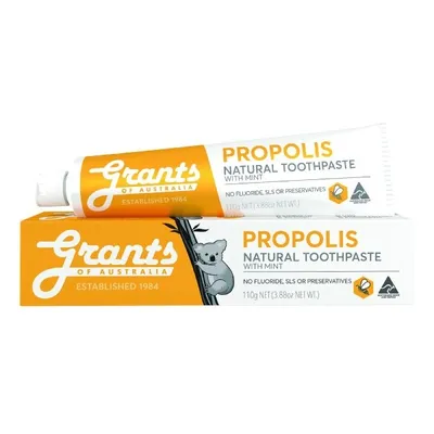 Grants of Australia Propolis Natural Toothpaste Witch Mint (Ochronna propolisowa pasta do zębów bez fluoru)