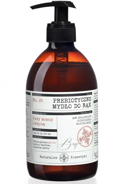 Bosqie Naturalne prebiotyczne mydło do rąk `Pędy sosny i Jeżyna`