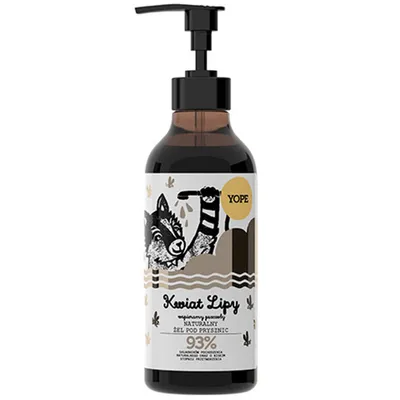 Yope Naturalny żel pod prysznic `Kwiat lipy`