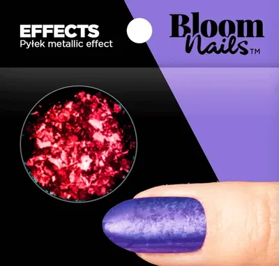 Bloom Nails Effects, Pyłek `Metallic Effect`