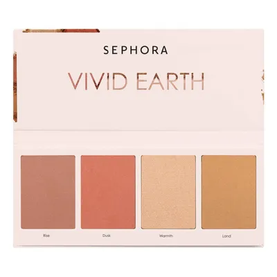 Sephora Collection, Vivid Earth, Face Palette (Paleta do makijażu cery)