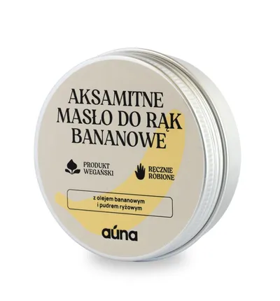 Auna Aksamitne masło do rąk bananowe