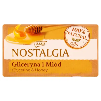 Luksja Nostalgia, Naturalne mydło 'Gliceryna i miód'