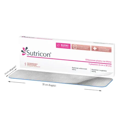 Verco S.A. Sutricon, Silikonowe plastry na blizny