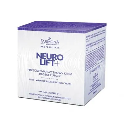 Farmona System Professional Neurolift+, Anti- wrinkle Regenerating Cream (Przeciwzmarszczkowy krem regenerujący na noc)