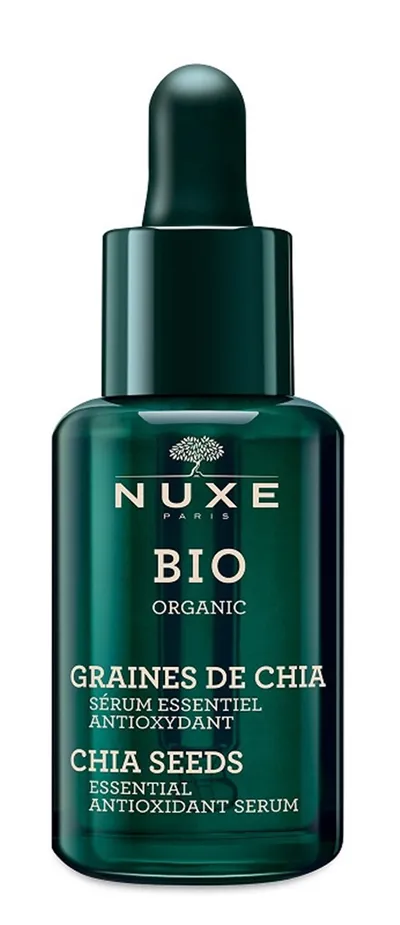 Nuxe Bio Organic, Serum Essentiel Antioxydant (Nasiona Chia Esencjonalne serum antyoksydacyjne)