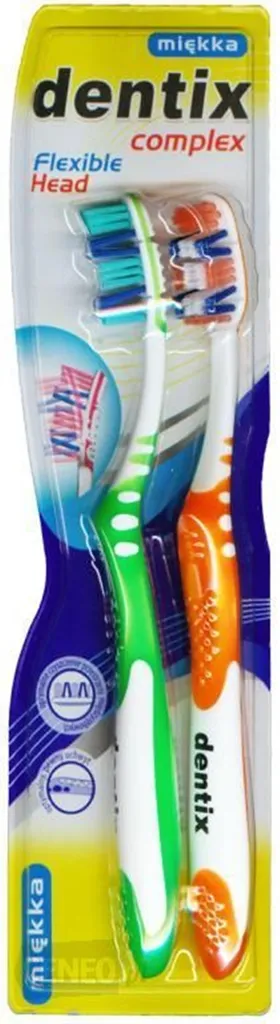 Dentix Complex, Flexible Head, Szczoteczka do zębów manualna miękka