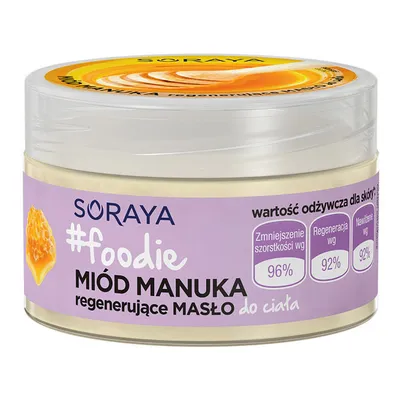 Soraya # Foodie, Regenerujące masło do ciała `Miód Manuka`