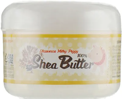 Elizavecca Milky Piggy, Shea Butter 100% (Masło shea 100%)