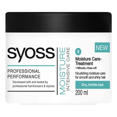 Syoss Moisture Intensive Care, Intensive Treatment Mask (Intensywna maseczka do włosów suchych i łamliwych)