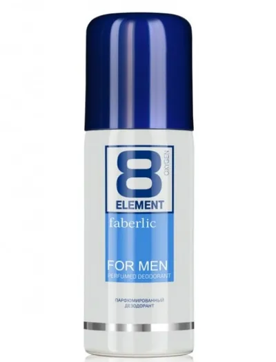 Faberlic 8 Element, Perfumowany dezodorant w aerozolu dla mężczyzn