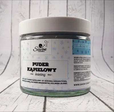 Savon Cosmetics Puder kąpielowy `Śnieżny`