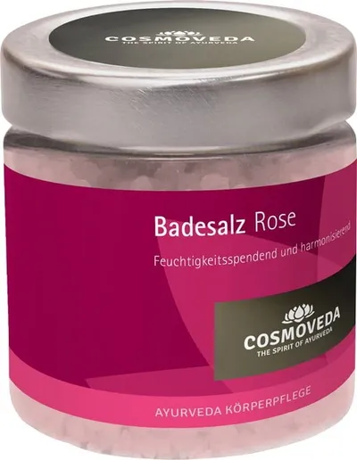 Cosmoveda Badesalz Rose (Różana sól do kąpieli)