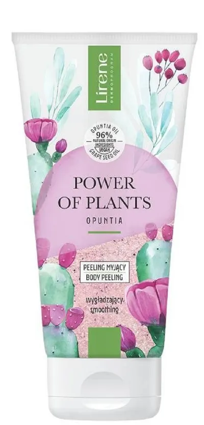 Lirene Dermoprogram Power of Plants, Peeling myjący `Opuntia`