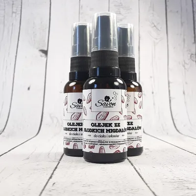 Savon Cosmetics Olejek ze słodkich migdałów do ciała i włosów