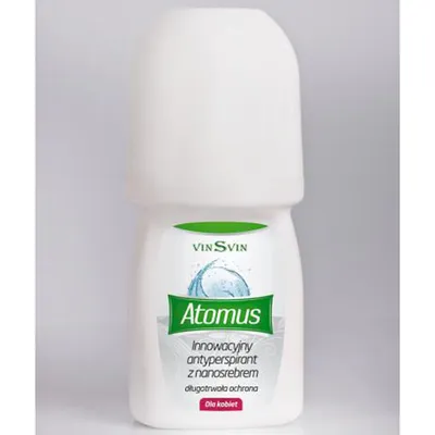 Vinsvin Atomus, Antyperspirant roll-on z nanosrebrem dla kobiet