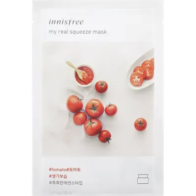 Innisfree [It's] My Real Squeeze Mask Tomato (Maseczka do twarzy w płachcie)