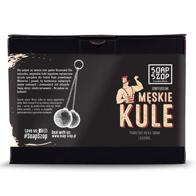 Soap Szop Bomby kąpielowe `Męskie kule`