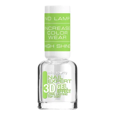Miss Sporty Nail Expert, 3D Gel Effect Top Coat
