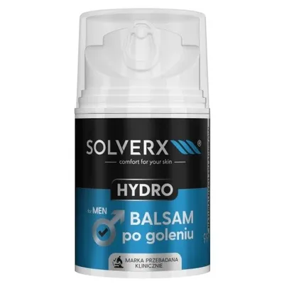 Solverx Men, Hydro balsam po goleniu dla mężczyzn