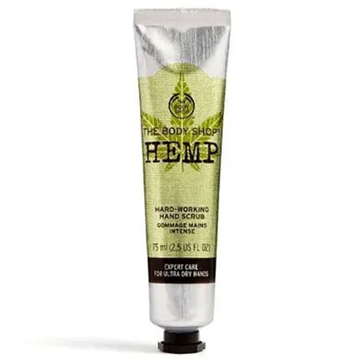The Body Shop Hemp, Hard-Working Hand Scrub (Peeling do rąk `Konopia siewna`)