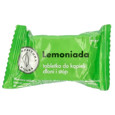 Manufaktura Piękna Tabletka do kąpieli dłoni i stóp `Lemoniada`