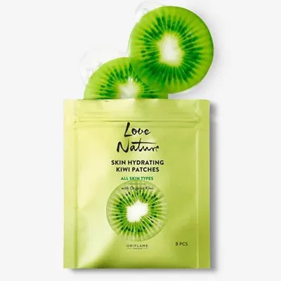 Oriflame Love Nature, Skin Hydrating Kiwi Patches (Nawilżające płatki z kiwi)