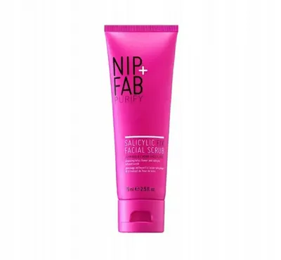 Nip+Fab Purify, Salicylic Fix Facial Scrub (Peeling do twarzy z kwasem salicylowym)