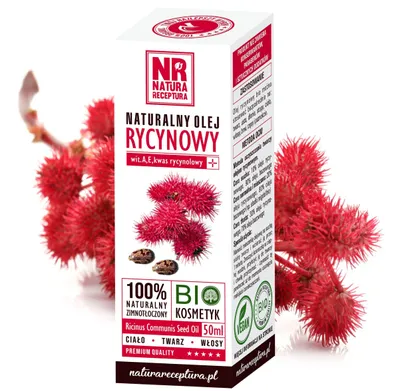 Natura Receptura Naturalny olej rycynowy bio