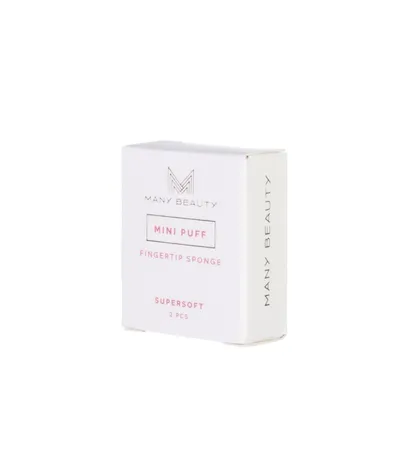 Many Beauty Mini Puff Fingertip Sponge (Super miękki puszek do makijażu)