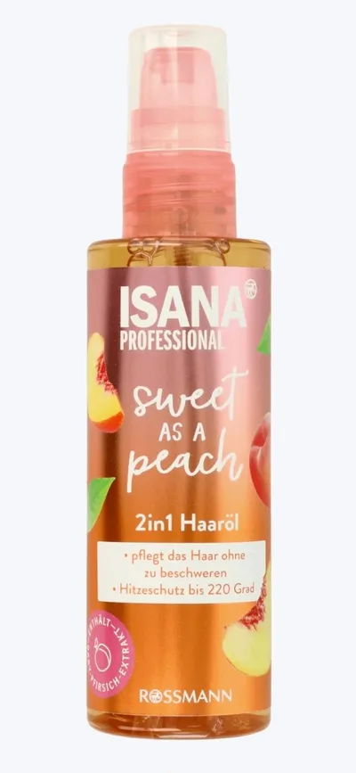 Isana Sweet is a Peach 2 in 1 Haarol (Olejek do włosów 2 w 1)