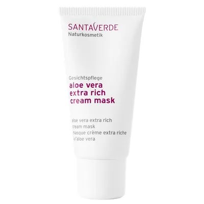 Santaverde Aloe Vera, Extra Rich Cream Mask (Maseczka kremowa do twarzy)