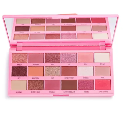 I Heart Revolution Chocolate Cherry Palette (Paleta 18 cieni do powiek)