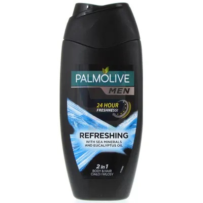Palmolive Men, Refreshing 2 in 1 Body & Hair (Żel pod prysznic)
