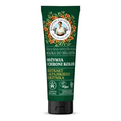 Receptury Babuszki Agafii Natural, Maska do włosów `Odżywienie i ochrona koloru `