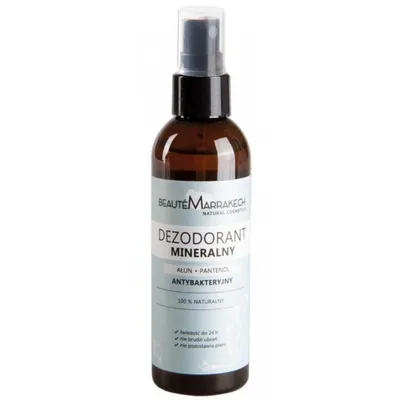 Beaute Marrakech Spray d`Alun, Alum Spray Deodorant `Alum & Panthenol` (Naturalny dezodorant ałunowy z pantenolem w  spray'u)