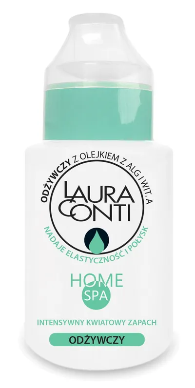 Laura Conti Home Spa, Odżywczy zmywacz do paznokci z olejkiem z alg i witaminą A